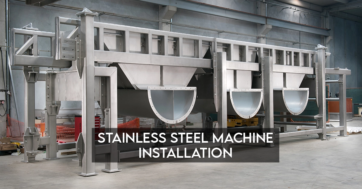 Satainless Steel 9 Machine Installation