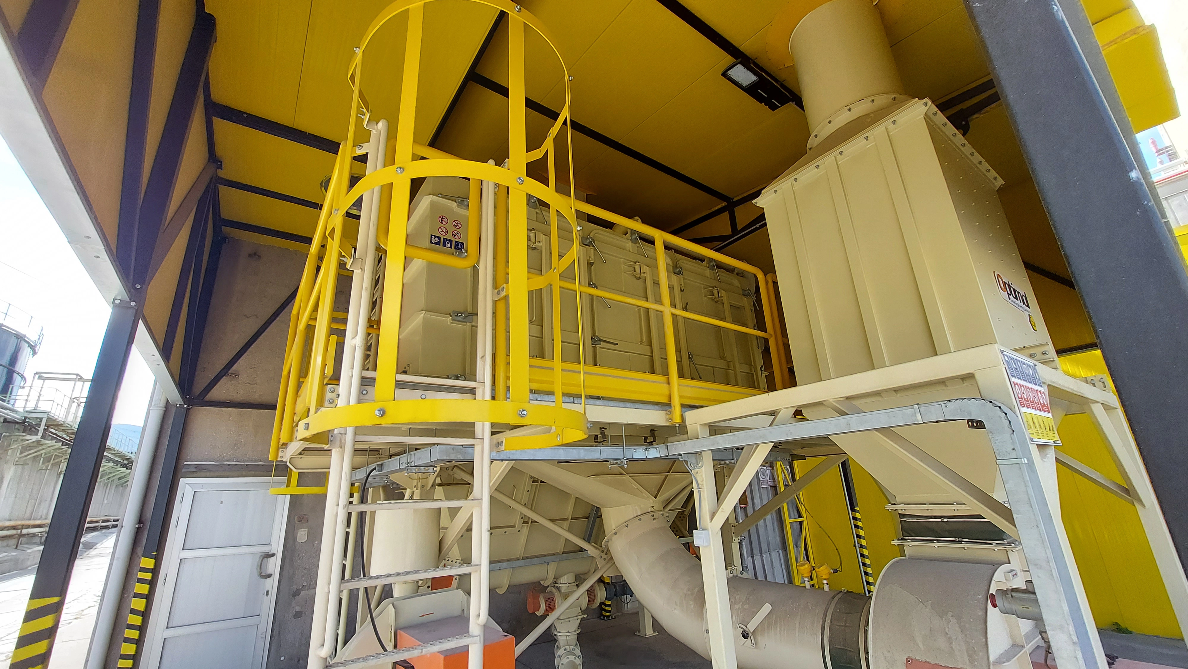 atex certified explosive dust collection system